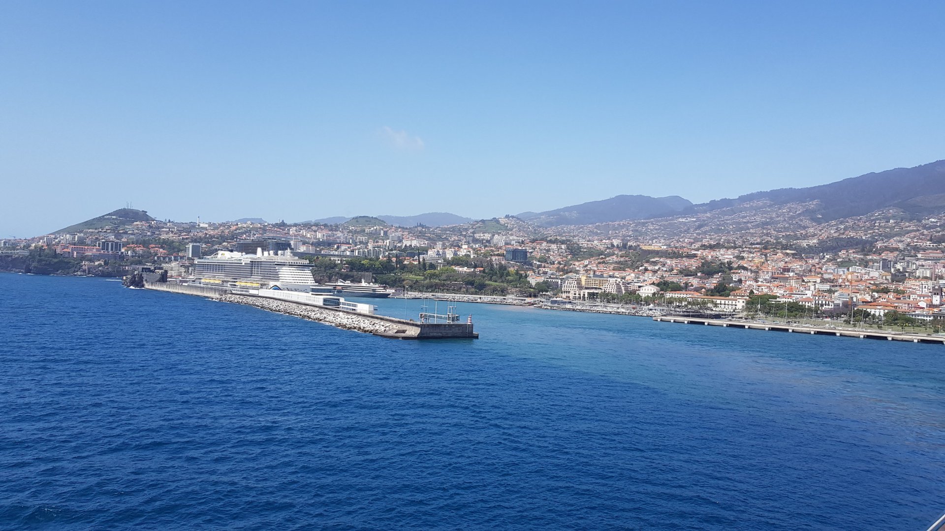 Ablegen von Funchal